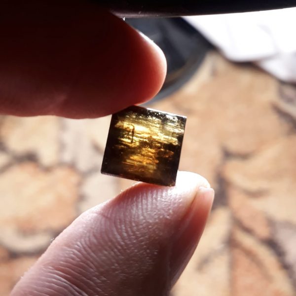 5.7ct Epidote - Epidote Crystal - Epidote for sale - Zabarjad - 10x9.5mm