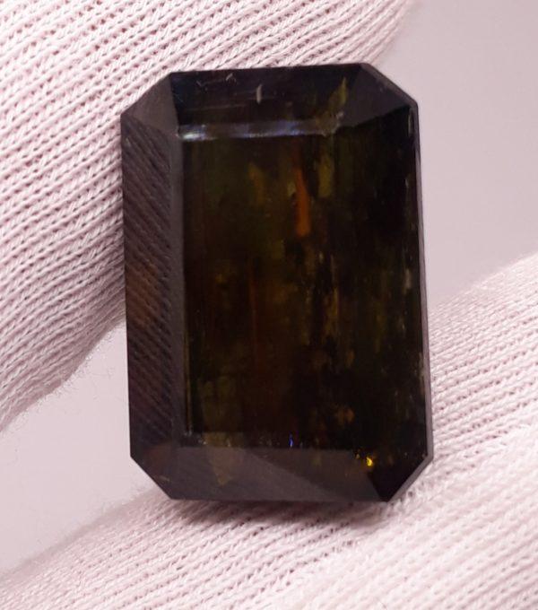 19.7ct Epidote - Epidote Crystal - Epidote for sale - Zabarjad - 18x12x6.8mm