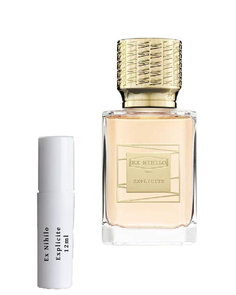 Ex Nihilo Explicite scent samples