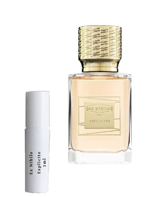 Ex Nihilo Explicite scent samples