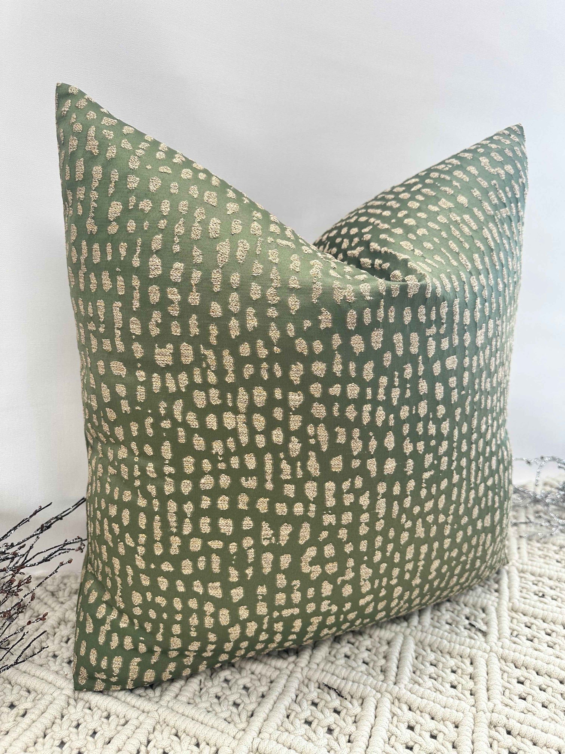 The Couture Cushion - The Olive Natale - Style No. 193