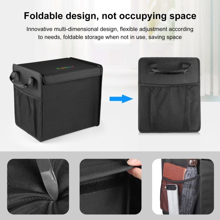 FunAdd Foldable Storage Fresh Box Vehicle Trunk Organizer Bag (Black)