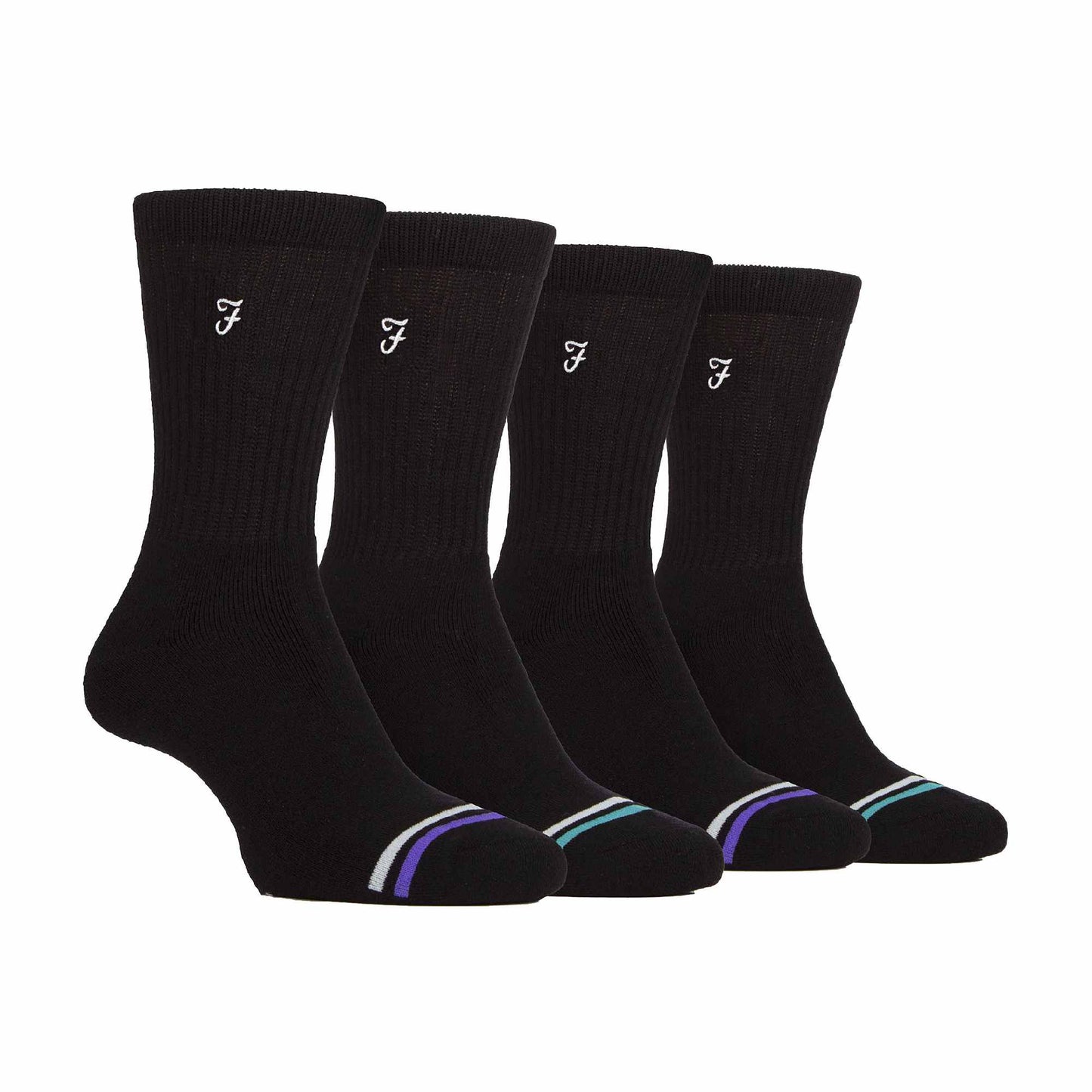 4 Pack Mens Bamboo Diabetic Friendly Leisure Socks