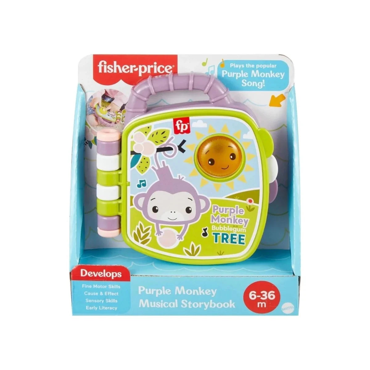 Fisher-Price Purple Monkey Musical Storybook