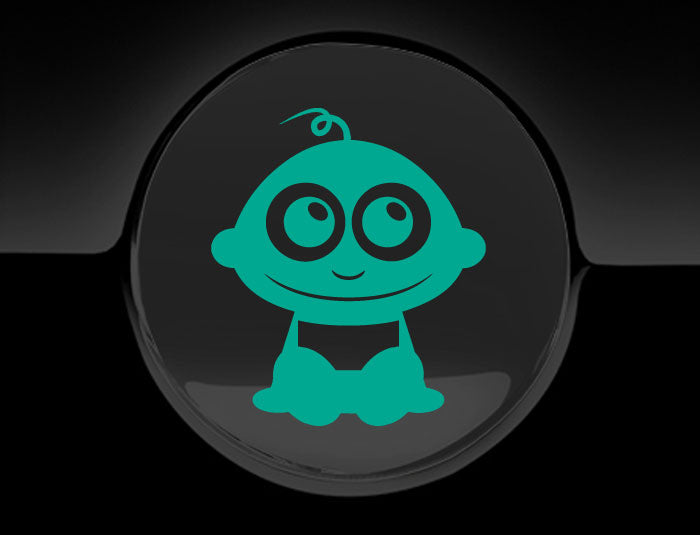 Adorable Baby Fuel Cap Car Sticker