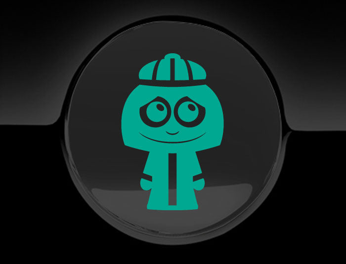 Adorable Queen Fuel Cap Car Sticker