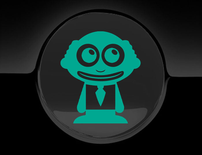 Adorable Grandpa Fuel Cap Car Sticker