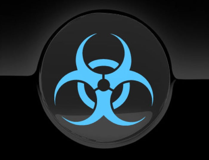 Biohazard Fuel Cap Cover Car Sticker