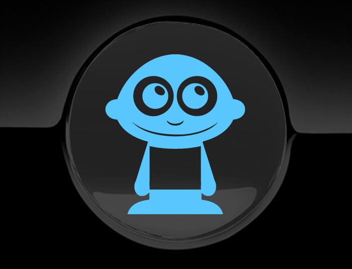 Adorable Boy Fuel Cap Car Sticker