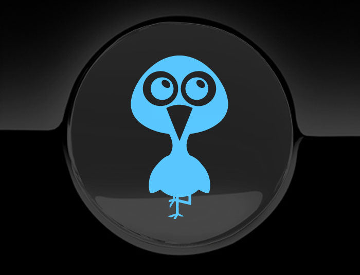 Adorable Flamingo Fuel Cap Car Sticker