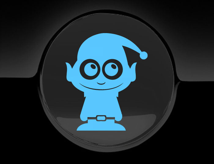 Adorable Elf Fuel Cap Car Sticker