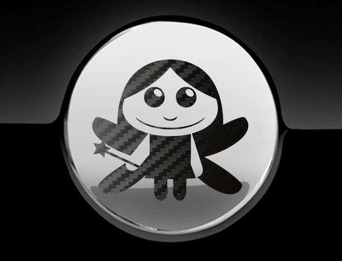 Adorable Fairy Fuel Cap Car Sticker