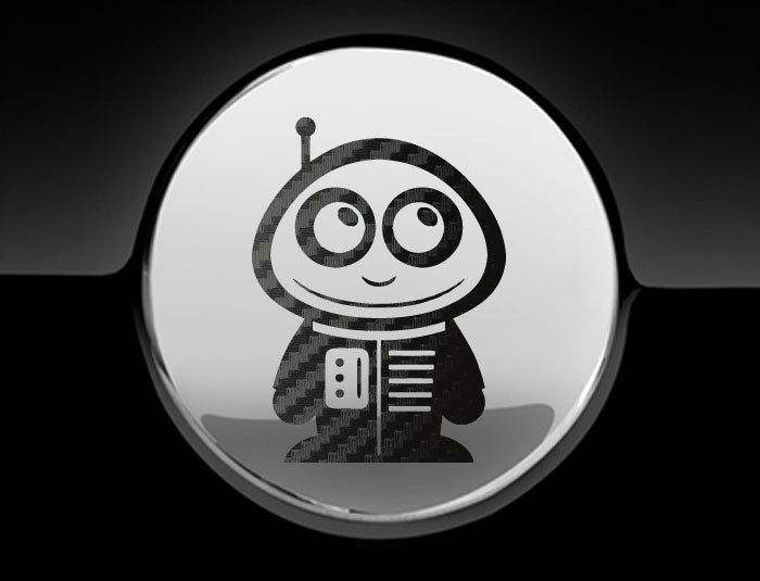 Adorable Astronaut Fuel Cap Car Sticker