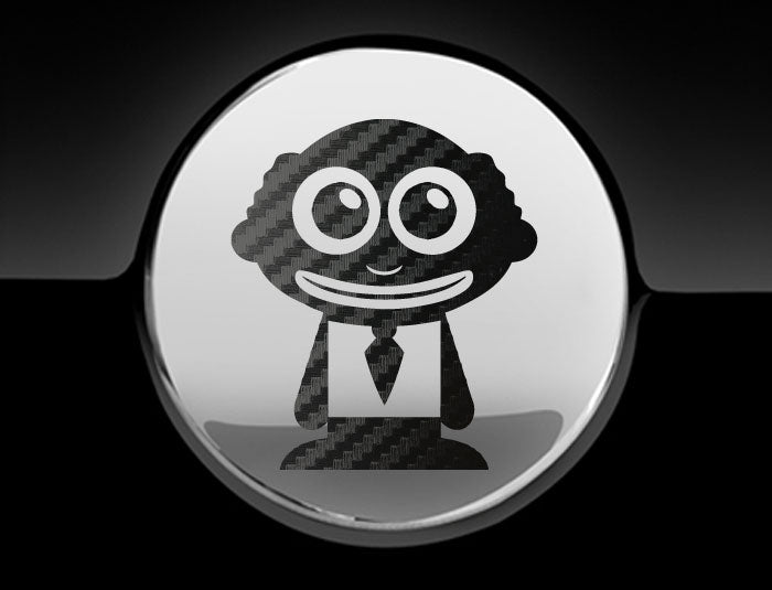 Adorable Grandpa Fuel Cap Car Sticker