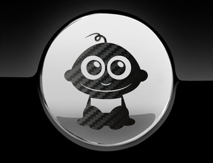Adorable Baby Fuel Cap Car Sticker
