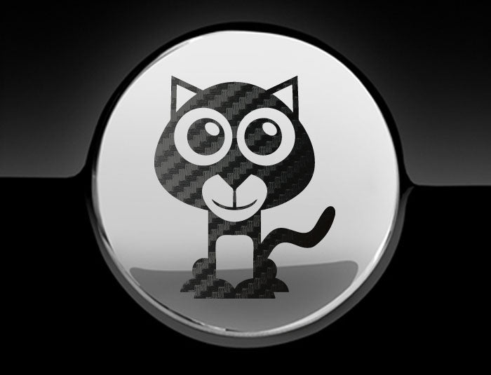 Adorable Wildcat Fuel Cap Car Sticker