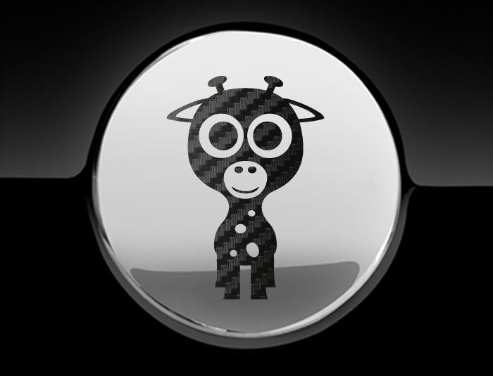 Adorable Giraffe Fuel Cap Car Sticker