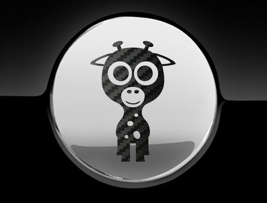 Adorable Giraffe Fuel Cap Car Sticker
