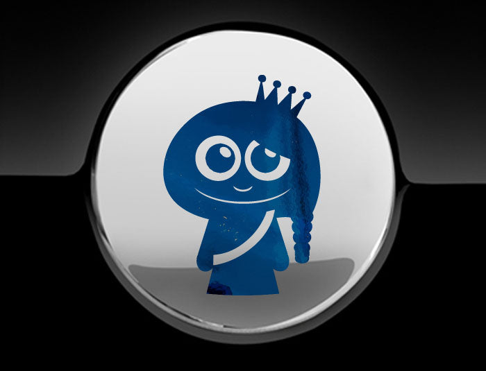 Adorable Princess Fuel Cap Car Sticker