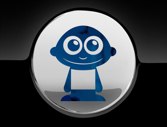 Adorable Boy Fuel Cap Car Sticker
