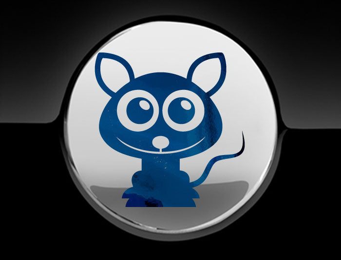 Adorable Rat Fuel Cap Car Sticker