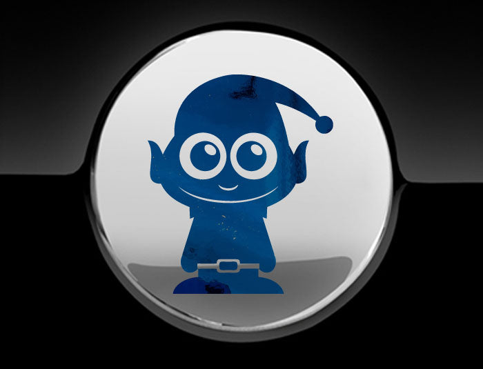 Adorable Elf Fuel Cap Car Sticker