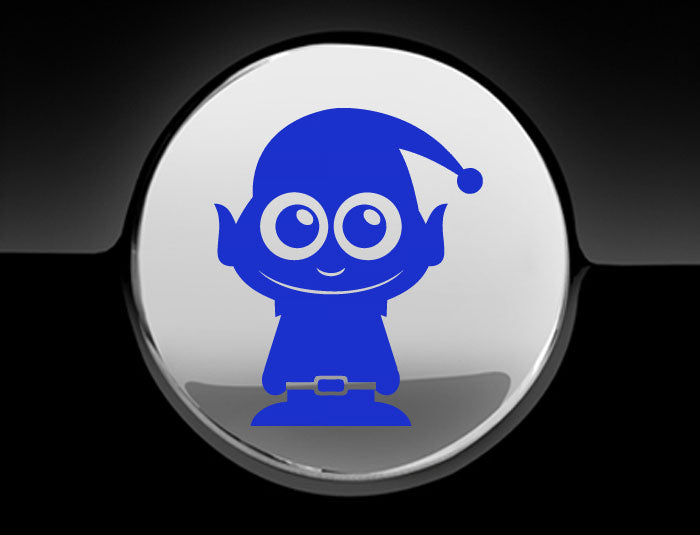 Adorable Elf Fuel Cap Car Sticker