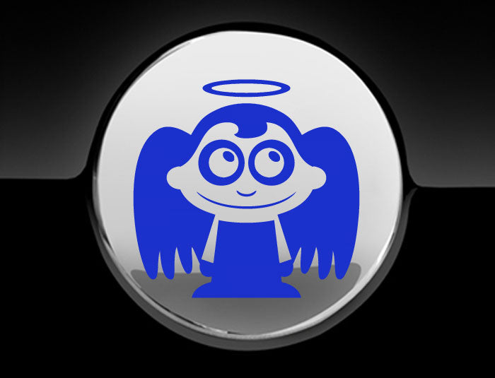Adorable Angel Fuel Cap Car Sticker