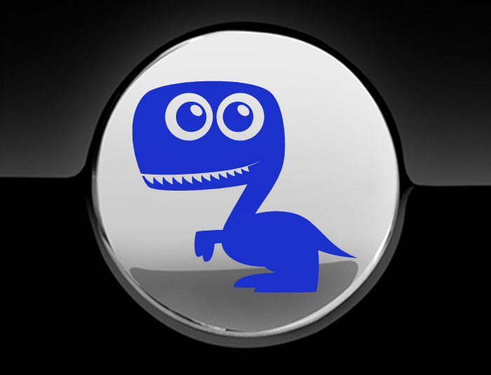 Adorable Dinosaur Fuel Cap Car Sticker