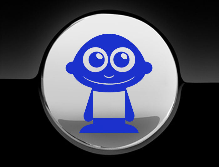 Adorable Boy Fuel Cap Car Sticker