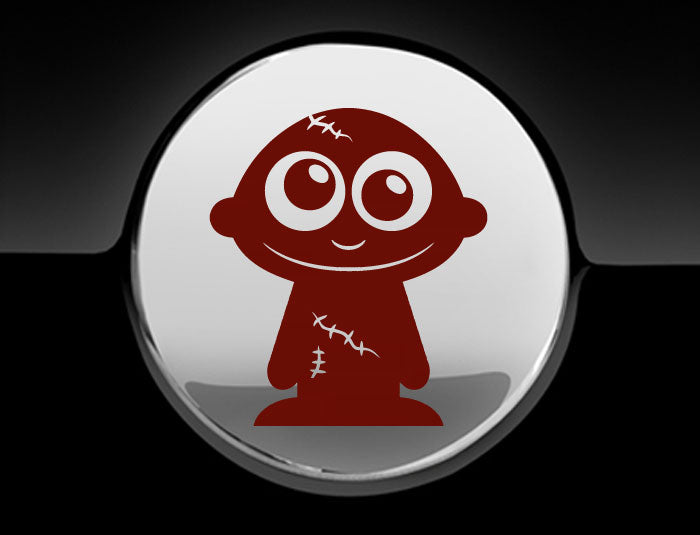 Adorable Zombie Fuel Cap Car Sticker