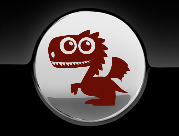 Adorable Dragon Fuel Cap Car Sticker
