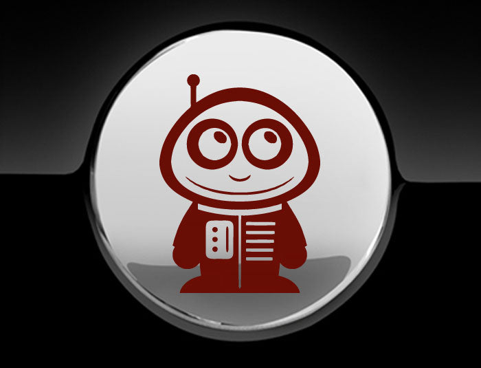 Adorable Astronaut Fuel Cap Car Sticker