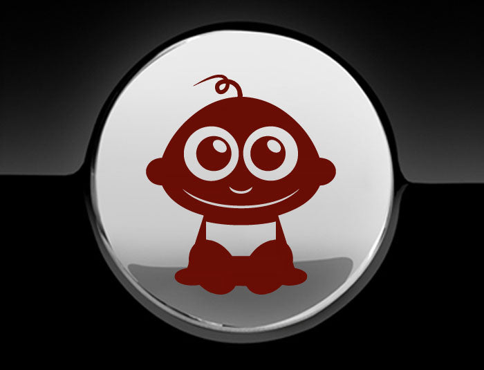 Adorable Baby Fuel Cap Car Sticker