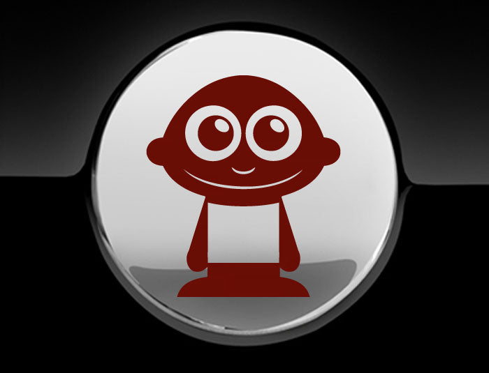 Adorable Boy Fuel Cap Car Sticker