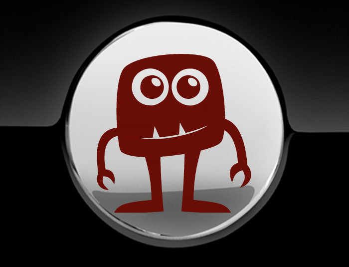 Adorable Monster Fuel Cap Car Sticker