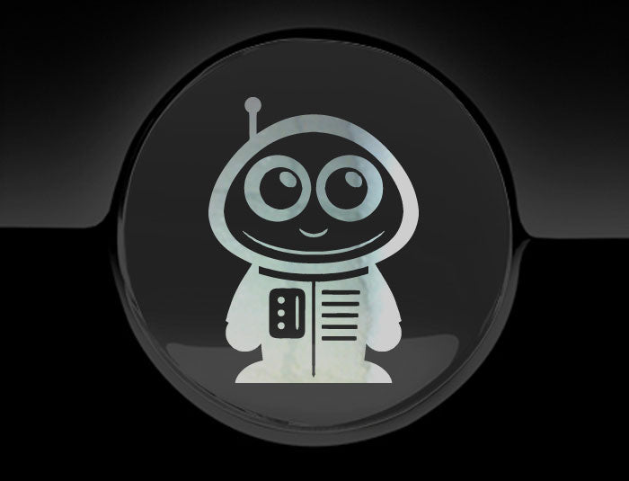 Adorable Astronaut Fuel Cap Car Sticker