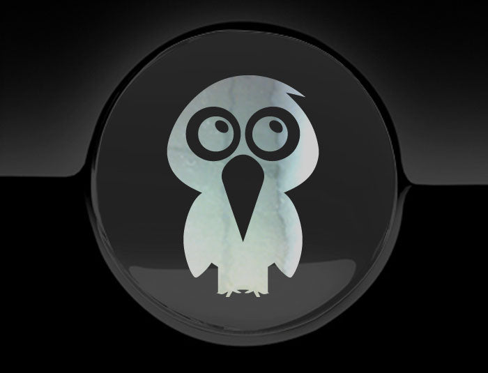 Adorable Hawk Fuel Cap Car Sticker