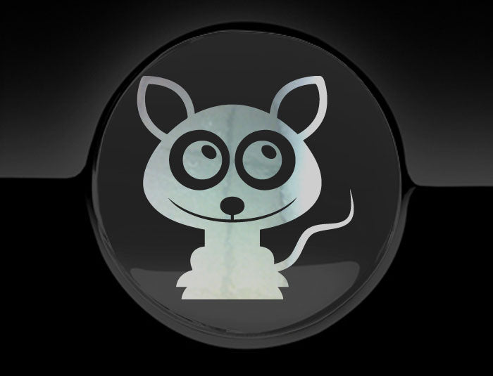 Adorable Rat Fuel Cap Car Sticker
