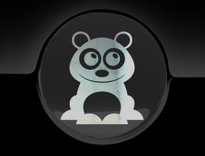 Adorable Bear Fuel Cap Car Sticker