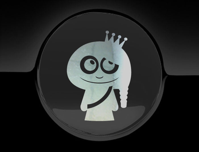 Adorable Princess Fuel Cap Car Sticker
