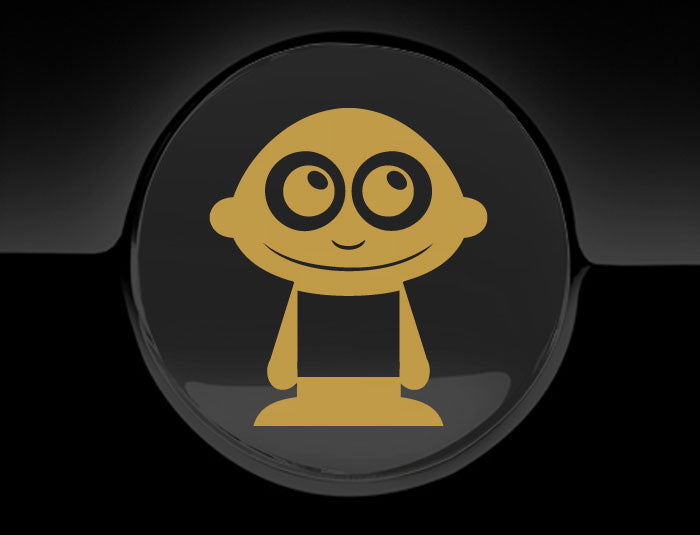 Adorable Boy Fuel Cap Car Sticker