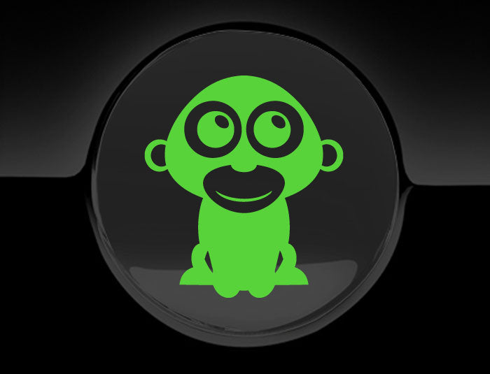 Adorable Gorilla Fuel Cap Car Sticker