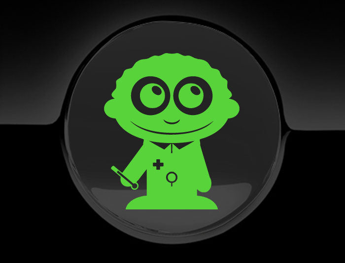 Adorable Doctor Fuel Cap Car Sticker