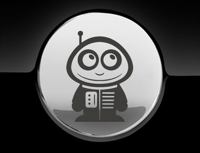 Adorable Astronaut Fuel Cap Car Sticker
