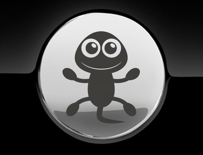 Adorable Lizard Fuel Cap Car Sticker