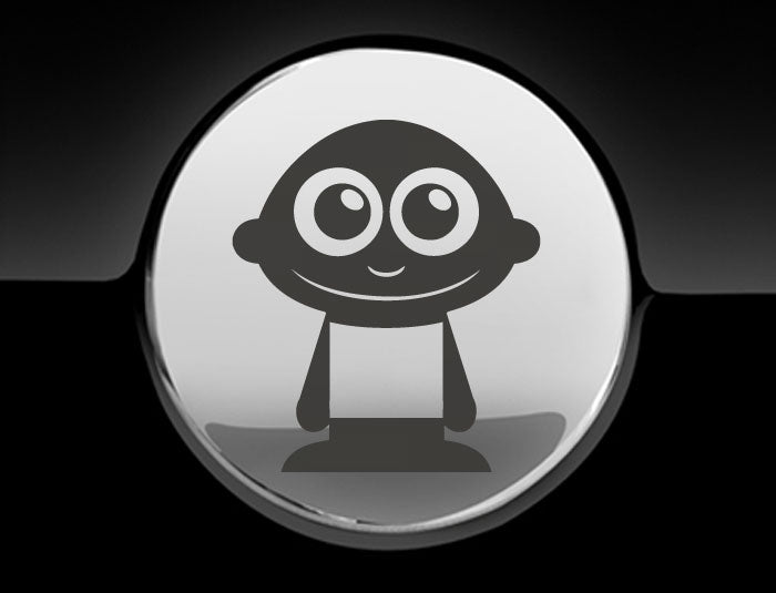Adorable Boy Fuel Cap Car Sticker