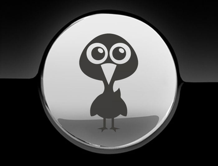 Adorable Goose Fuel Cap Car Sticker