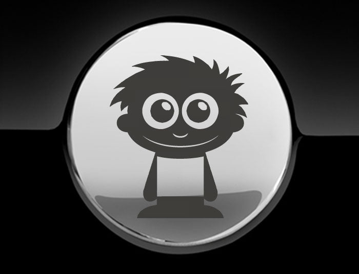 Adorable Kid Fuel Cap Car Sticker