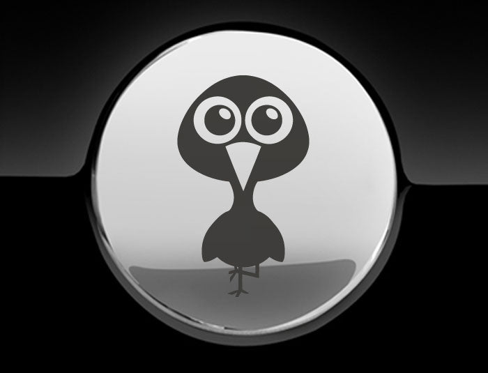 Adorable Flamingo Fuel Cap Car Sticker